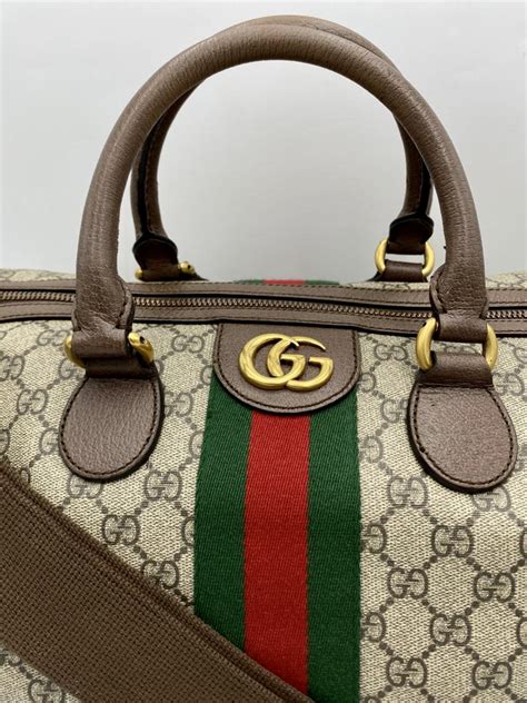 gucci diffle bags|Gucci Medium Savoy Duffle Bag .